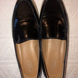 Franco Sarto size 11  patent leather shoes